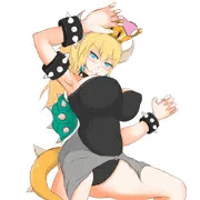 ピーチ姫じゃなくてこころとせーしを奪いに来そうなクッパ姫カラー