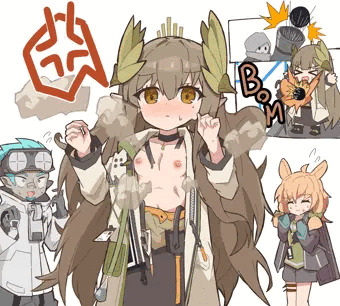 みゅ...