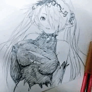 黒妖精さんらくがき