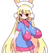 金髪ナース兎娘ちゃん