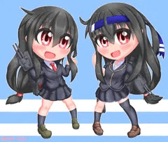 デフォルメ初霜
