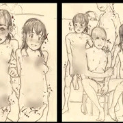 JC1とJS3の子を男風呂に連れ込んで公開手マン
