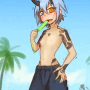 男水着チャレンジイオちゃん