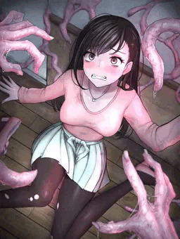 続 幽霊触手×お姉さん
