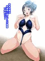 今年の夏は半透明の上に超ハイレグ水着の柄