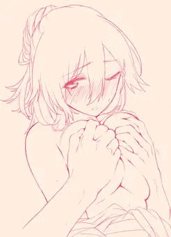 藍ちゃんもみもみ