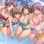 プレイマット　遊戯王ヒロインズ　水着Ver