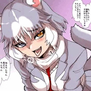 芸を仕込まれるイエイヌちゃん