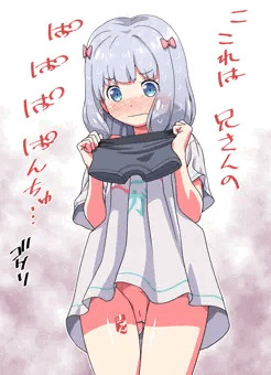 ぱんつを洗濯しようとしたら兄のぱんつに遭遇したエロマンガ先生のすじ