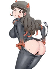 ズボンをはくカバさん