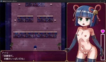 退魔巫女アイリとエロトラップダンジョン　罠や怪異いろいろ