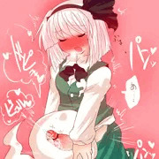 妖夢ちゃん半霊オナニー