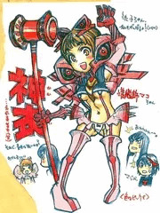 * 【満艦飾マコちゃん】神衣マコ『流子ちゃん、わたしも頑張るよ！！』【キルラキル】