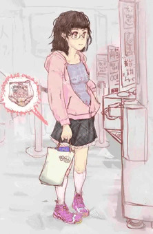JC1のオタ友を偶然にもゲーセンで私服を見かけたら、「ｳﾜｷﾂ」って感じのJSの時着てたファッションのままな感じだった件