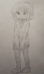 カーディガン少女の我慢