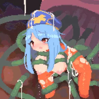 ダメ僧侶ちゃん触手に捕まってミルクまき散らす
