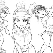 みんゴル　ジャスミン　のラフ