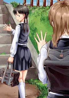 テスト期間中の女の子②