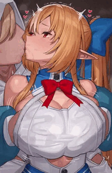某褐色爆乳ハーフエルフ2