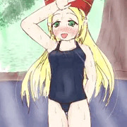 ミストレのオルレアンちゃんスク水