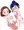 ぷにるんずのゆかちゃんとあおいちゃんのつもり