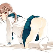 四つん這い　履いてないver
