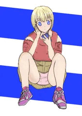 大股開き洋ロリ