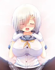 【GIFアニメ】浜風ちゃん動かしてみた