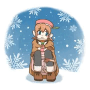 【いい尿の日】銀世界のお花摘み