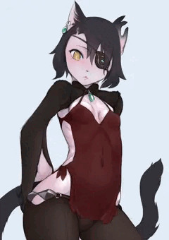 眼帯ねこ