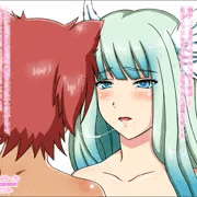 【バーチャルドール】優しくキスをする（レズ・獣耳・天使・褐色肌）