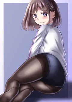 パンストブルマのお姉さん②