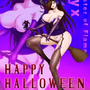 ハロウィンに魔女っ娘ニクスたん！