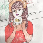コピックで描きました。