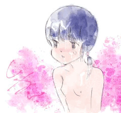 眼帯ビキニを脱がされた子