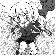粘着床の上で