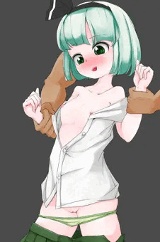 脱がされ妖夢