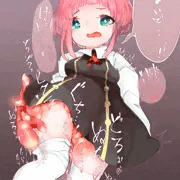 うちのこに触手服を着せてみた