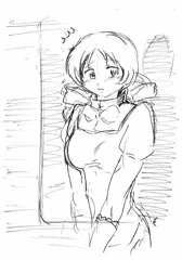 まどまぎエロお絵かき　痴漢電車