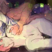背後から胸揉み画81