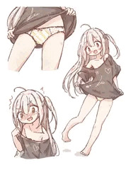 シロ髪ちゃん