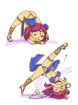 ジャックオーチャレンジするジルバ