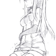 ミサキさん落書き