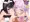 マシロちゃんとアズサちゃんのいちゃらぶフェラ