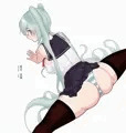 らくがきの日(ももれぷブルマ百合娘 8) オリジナル　まゆ 班目茉優 パンモロ 縞パン ニーソ 制服 ぶっかけ お尻