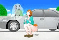 灰皿にウンコをする美女