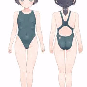 skeb競泳水着
