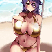金ビキニ天龍ちゃん