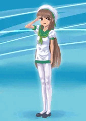 だぼだぼ系セーラー服