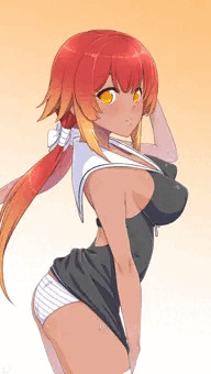 セーラー水着さん。